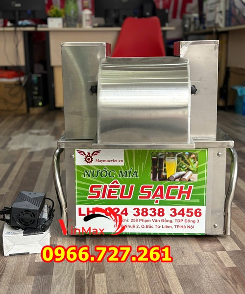 Máy ép mía acquy ép sạch 1 lần