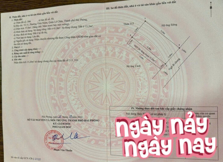 Bán nhà Thiên Lôi, lô góc, mới tinh, ô.tô đỗ tận cửa, Giá 3.97 tỉ, gần Hoàng Huy