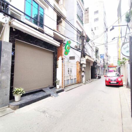 Nhà 4 tầng mặt ngõ 201 Lạch Tray – Cấp 3 Thăng Long, DT 42m Giá tỉ