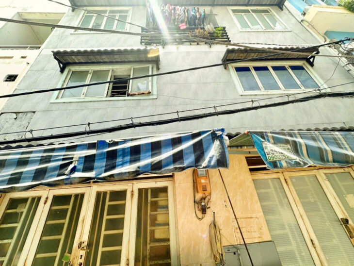 bán nhà 154/1 xí p26 bình thạnh hẻm ôttô 4 lầu sổ cn 52m giá 6.9 tỉ tl