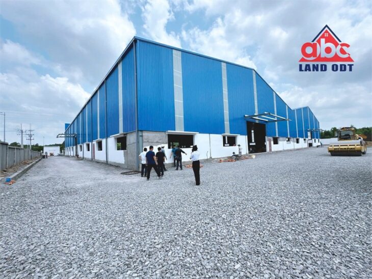 XT236 nhà xưởng kết cấu khung thép kiên cố, KCN hiện đại với nhiều ngành nghề CNC