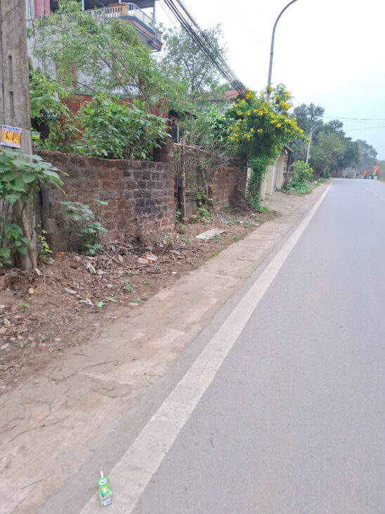 Bán đất mặt đường to 102 m2 gần KCN Cao Hòa Lạc – ĐH Quốc Gia, giá chỉ 2.2 tỷ