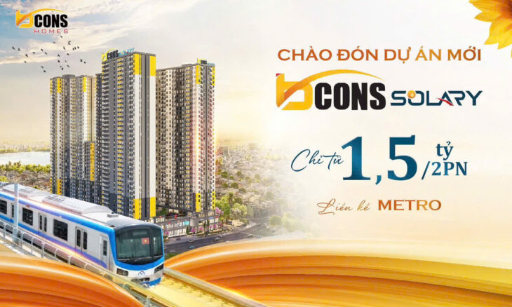 BCONS SOLARY – Cơ hội giai đoạn 1, Đón đầu tuyến Metro Bến Thành -Suối Tiên nối dài