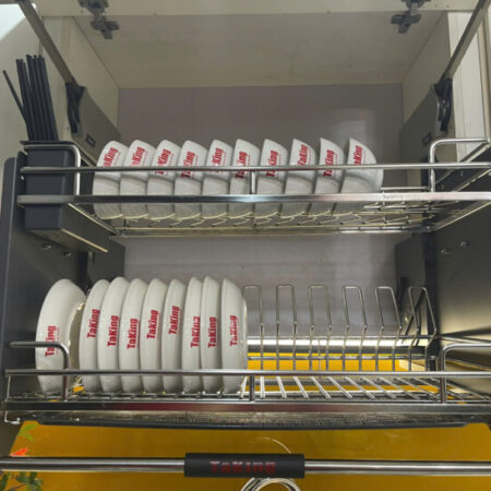 Kệ Bát Đĩa Nâng Hạ OVAL TaKing Cao Cấp, Sang Trọng, Dễ Dàng Sử Dụng Kệ Bát Đĩa Nâng Hạ OVAL TaKing Cao Cấp, Sang Trọng, Dễ Dàng Sử Dụng