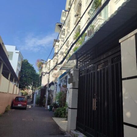 NHÀ 3TẦNG 1/ QUANG TRUNG P8 GV- 65.5M2 (4X16.5)- HẺM XE HƠI- ĐANG CHO THUÊ