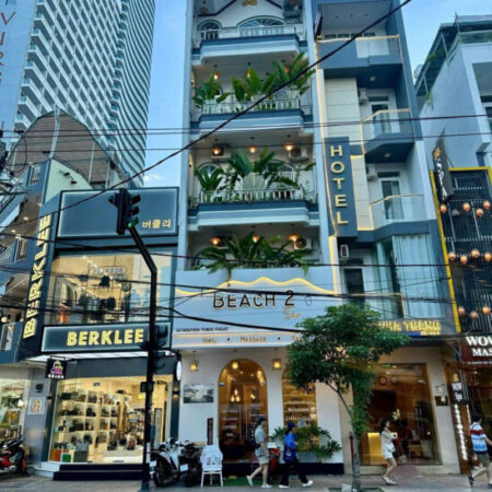 Bán nhà 5 tầng KHU PHỐ TÂY mặt tiền đường nguyễn thiện thuật -tp nha trang dt 110m2 Giá 38ty lh: