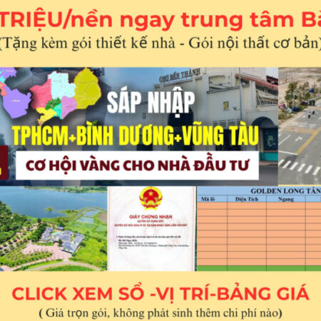 ĐẤT SỔ RIÊNG CHỈ TỪ 590 TRIỆU/NỀN – TẶNG 1 CHỈ VÀNG 9999!