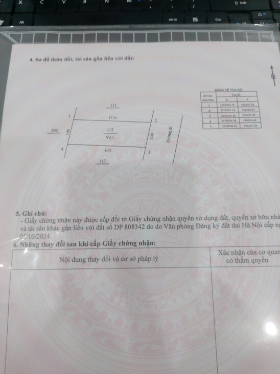 Bán Mảnh đất 99m2 trung tâm khu Công Nghệ Cao Hoà Lạc