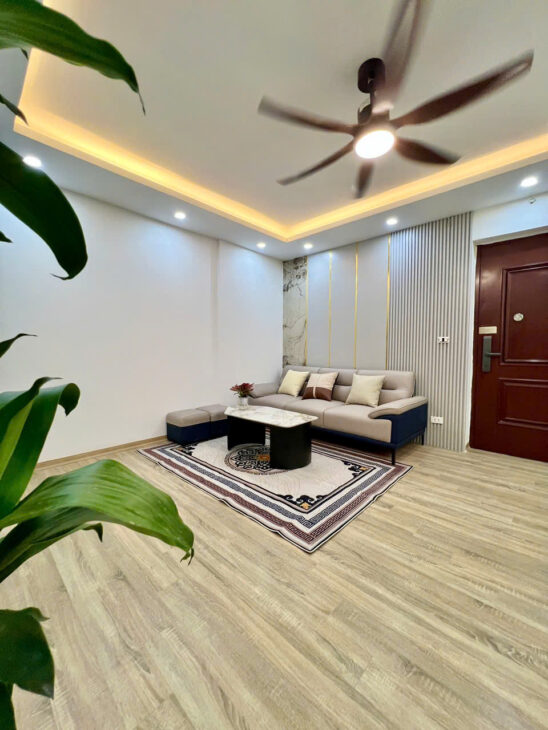 Căn hộ sổ đỏ, tầng thấp tòa chung cư Rice City, Linh Đàm, quận Hoàng Mai, 54m2, 2 ngủ, giá chỉ 3.7x