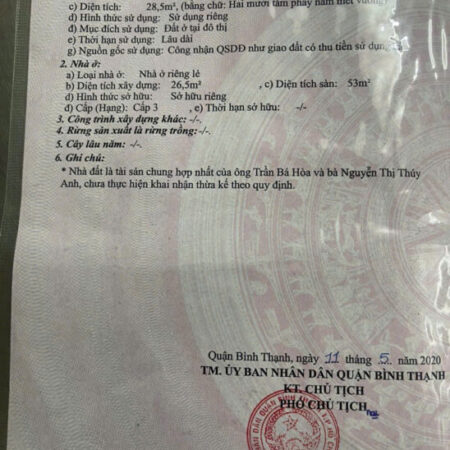 bán nhà lê văn sỹ