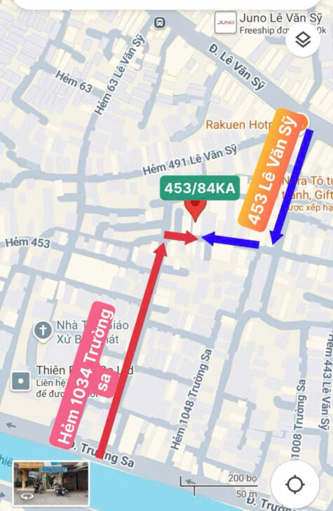 bán nhà :174/6/17B Phan Văn Hân, Phường 17, Bình Thạnh.