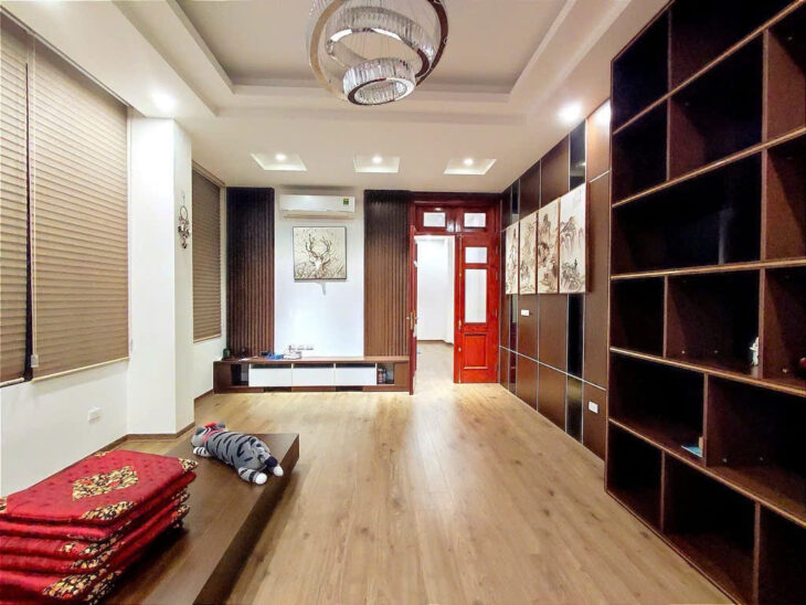 Tòa 7 tầng thang máy phố Lạc Long Quân, Tây Hồ, mặt ngõ ô tô dừng đỗ, kdoanh, 68m, 21.5 tỷ