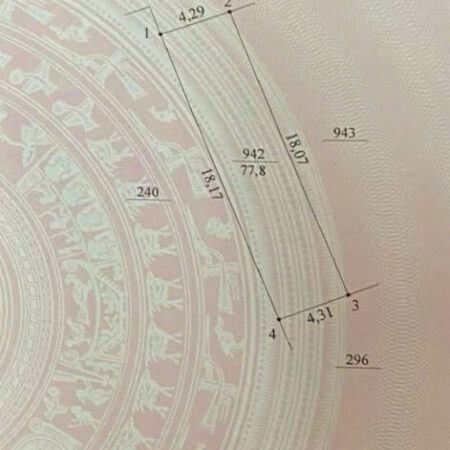 GIẢM SỐC-BÁN LÔ ĐẤT XÃ ĐỒNG THÁP, ĐAN PHƯỢNG-77.8M Ô TÔ VÀO ĐẤT-GIÁ 3.65 TỶ