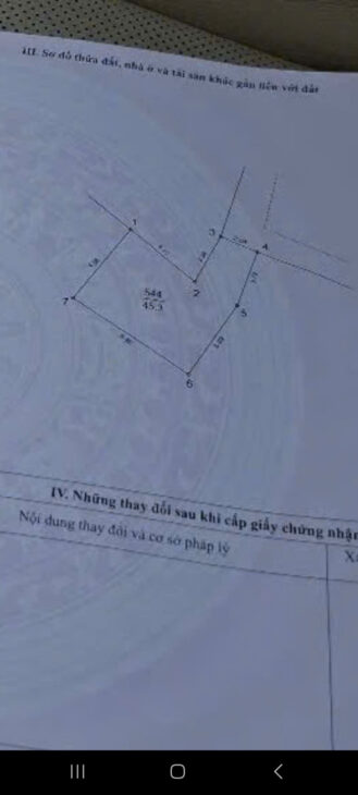 BÁN NHÀ DI TRẠCH, HOÀI ĐỨC, HÀ NỘI-45.3M-6 NGỦ-MẶT TIỀN 3M- GIÁ CHỈ 5,2 TỶ