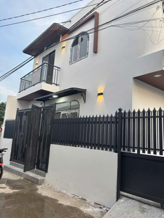 BÁN NHÀ 2 TẦNG MỚI HẺM CÂY DUỐI – PHÚ ÂN NAM 3 – DT: 62,8m2 ngang 8,8m. DTSD: 125m2 , 2 tỷ 400