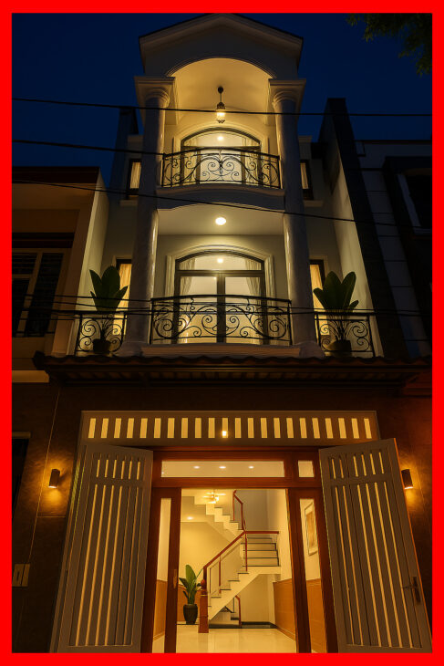 BÁN NHÀ MẶT NGÕ PHẠM VĂN CHIÊU – GÒ VẤP – 6.8 TỶ – 4 TẦNG – 4PN – SỔ HỒNG CHÍNH CHỦ