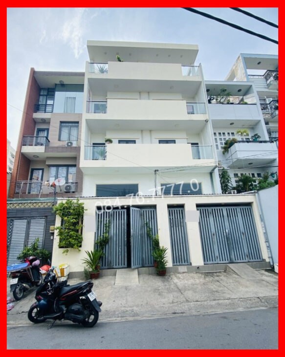 BÁN NHÀ 5 TẦNG, 80M2, 4.4×18.1, NGÕ QUANG TRUNG, GÒ VẤP – GIÁ 13 TỶ – SỔ HỒNG CHÍNH CHỦ