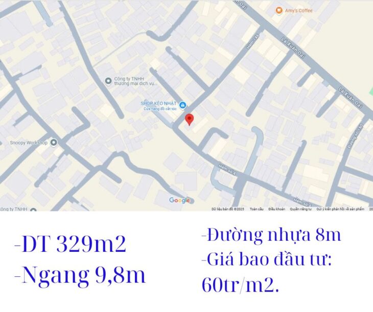 Cần Bán Đất HXH, Dt 329m2, đ.Lã Xuân Oai, Tăng Nhơn Phú A, Q9, Thủ Đức, GÍA CHỈ 19,5 TỶ