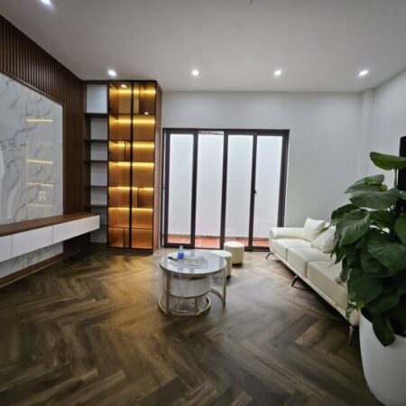 NHÀ ĐẸP THANH TRÌ – SỔ ĐỎ NỞ HẬU – FULL NỘI THẤT – 65m²