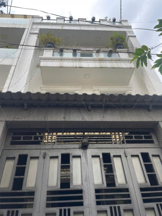 5.7x14m, BÁN NHÀ 4 TẦNG, MẶT TIỀN ĐƯỜNG KHU VIP BÀU CÁT, P12, TÂN BÌNH, NHỈNH 11 TỶ