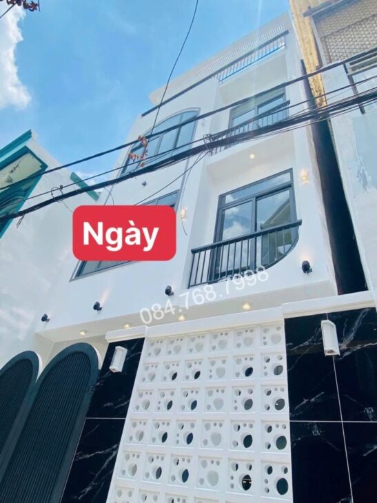 BÁN NHÀ 4 TẦNG, 5.7×8, 4 PHÒNG NGỦ, GÒ VẤP – GIÁ HỜI 6.5 TỶ – VỊ TRÍ VÀNG LÊ VĂN THỌ