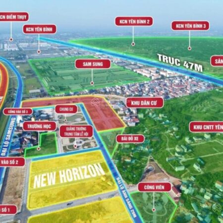 Cơ hội sở hữu đất nền KCN Sam Sung Thái Nguyên cơ hôi x2 tài sản trong thời gian ngắn.