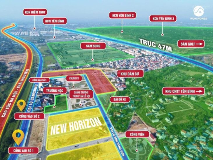 Cơ hội sở hữu Đất Nền vị trí đẹp ngay giáp KCN Sam Sung Thái Nguyên. Chỉ 26tr/m2