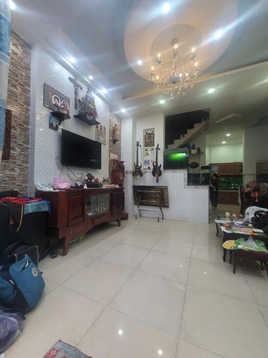 5.7x14m, BÁN NHÀ 4 TẦNG, MẶT TIỀN ĐƯỜNG KHU VIP BÀU CÁT, P12, TÂN BÌNH, NHỈNH 11 TỶ