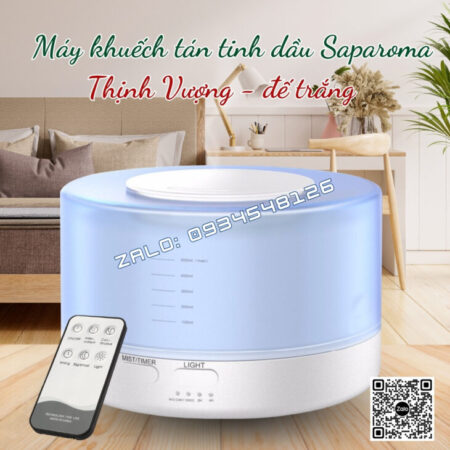 MÁY XÔNG TINH DẦU CAO CẤP SAPAROMA, PHUN SƯƠNG, THƠM PHÒNG, THƯ GIÃN, HỖ TRỢ KHỬ MÙI, XUA ĐUỔI MUỖI MÁY XÔNG TINH DẦU CAO CẤP SAPAROMA, PHUN SƯƠNG, THƠM PHÒNG, THƯ GIÃN, HỖ TRỢ KHỬ MÙI, XUA ĐUỔI MUỖI