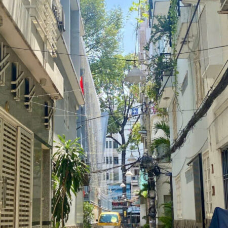 HẺM XE HƠI TỚI NHÀ – KẾ MẶT TIỀN LÊ HỒNG PHONG – 4 TẦNG KIÊN CỐ – VỊ TRÍ KINH DOANH SẦM UẤT