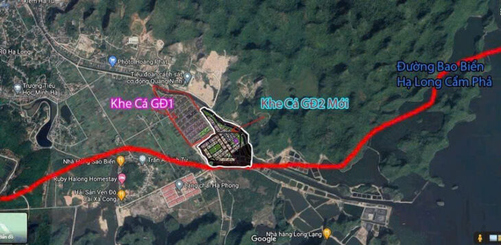 Lô góc 298m² Biệt Thự Dự Án Le Emera – Núi Béo Khe Cá, TP Hạ Long Lô Đẹp, Vị Trí Trung Tâm