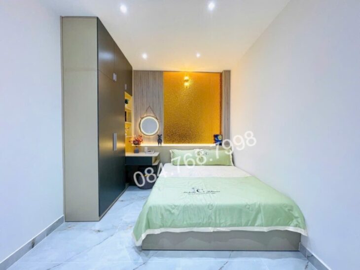 BÁN NHÀ 4 TẦNG, 5.7×8, 4 PHÒNG NGỦ, GÒ VẤP – GIÁ HỜI 6.5 TỶ – VỊ TRÍ VÀNG LÊ VĂN THỌ