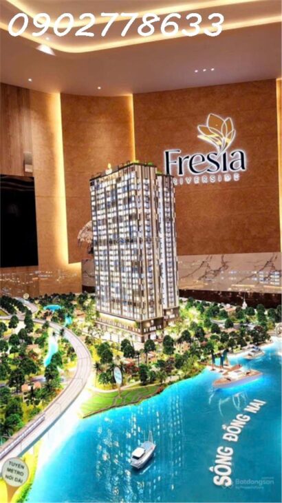 Cần bán gấp căn hộ cao cấp Fresia Riverside – Chỉ 400 triệu sở hữu ngay căn hộ cao cấp view sông