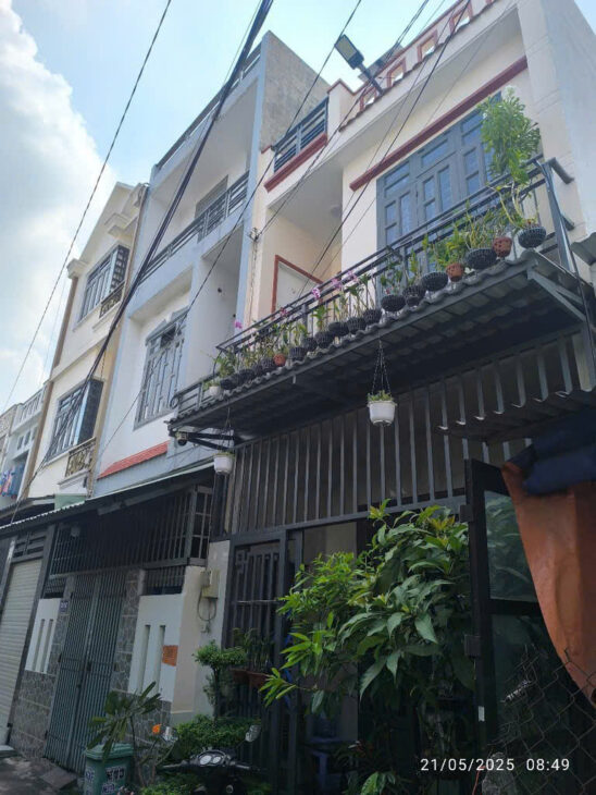 Bán nhà 2 tầng, 58m2, 2PN, 2WC, 4.4 tỷ – TTH, Q12, HCM – 0905900238