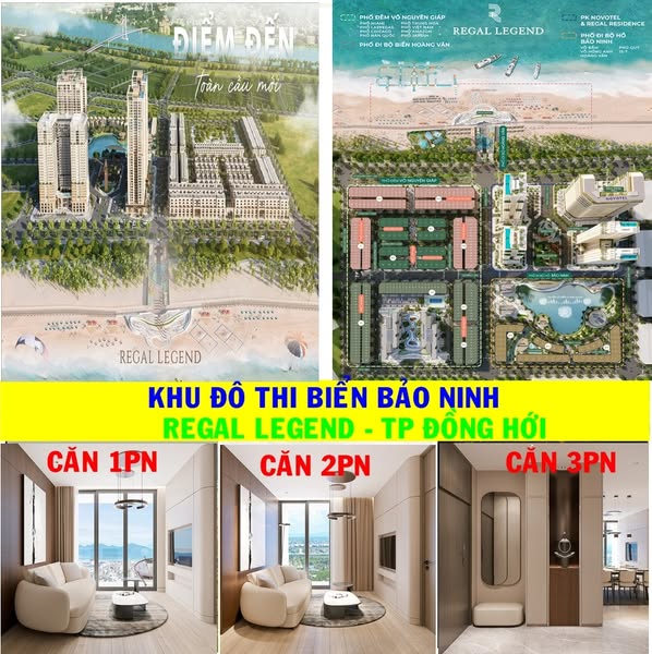SỞ HỮU CĂN HỘ BIỂN SỔ HỒNG LÂU DÀI REGAL QUẢNG BÌNH