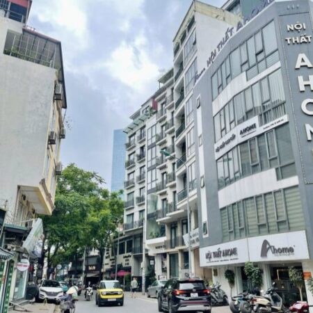 Bán Tòa Văn Phòng-Mặt Phố Q.Ba Đình (Linh Lang,Liễu Giai) 105m/9Tầng/MT 10m 84 Tỷ