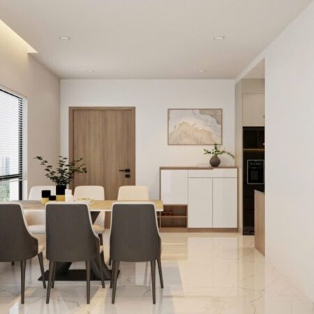 Bán gấp đưa con qua Mỹ dịnh cư căn hộ 2PN Vinhomes Ba Son 83m2 giá 4.5ty