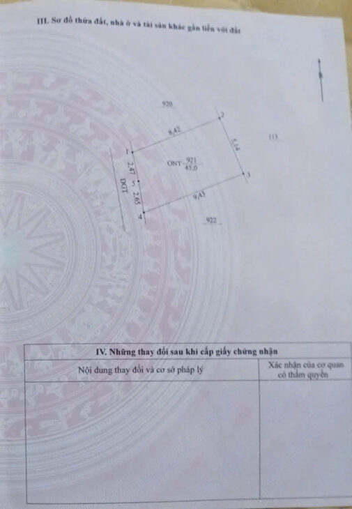 GIÁ ĐẸP-BÁN LÔ ĐẤT XÃ ĐỒNG THÁP, ĐAN PHƯỢNG-45M-GIÁ 2.68 TỶ