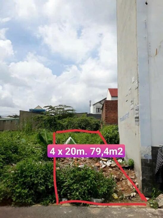 Lô đất đường nhựa ngay TT. Hậu Nghĩa, gần chợ, trường, TTHC