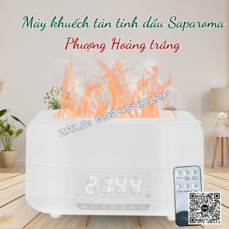 MÁY XÔNG KHUẾCH TÁN TINH DẦU SAPAROMA, HIỆU ỨNG LỬA, THƠM PHÒNG, HỖ TRỢ KHỬ MÙI, XUA ĐUỔI MUỖI MÁY XÔNG KHUẾCH TÁN TINH DẦU SAPAROMA, HIỆU ỨNG LỬA, THƠM PHÒNG, HỖ TRỢ KHỬ MÙI, XUA ĐUỔI MUỖI