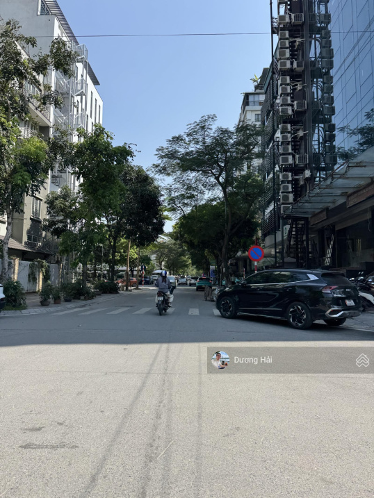 Bán Đất tại Phố Duy Tân Cầu Giấy 100m*5.7m Ô Tô Tránh Vỉa Hè Hai Thoáng Xây Toà VP 8 Tầng Đẹp