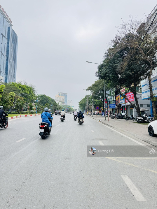 Bán Đất tại Phố Duy Tân Cầu Giấy 100m*5.7m Ô Tô Tránh Vỉa Hè Hai Thoáng Xây Toà VP 8 Tầng Đẹp