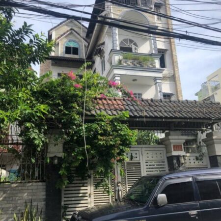 Bán nhà mặt tiền 4 tầng 10x25m giá 16 tỷ Đường Trung Mỹ Tây 1