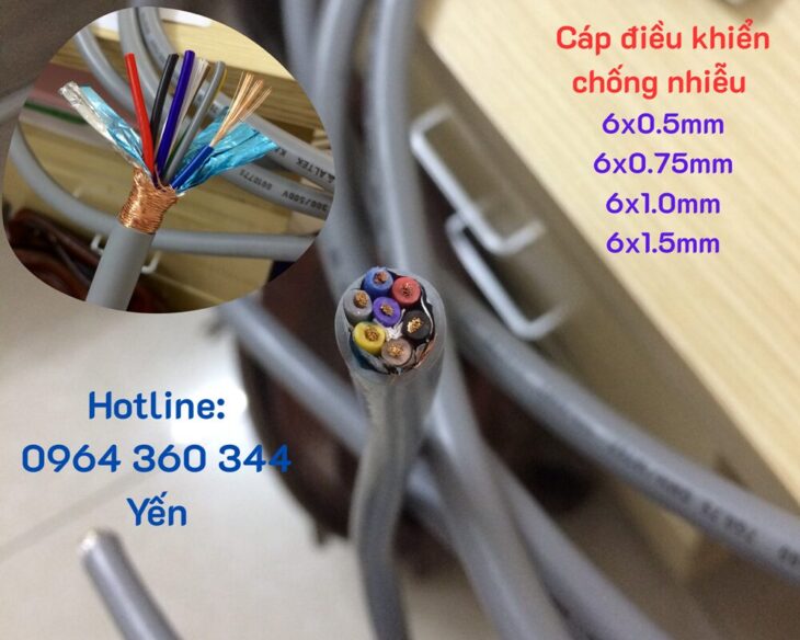 Altek Kabel – Cáp điều khiển, tín hiệu chống nhiễu CT-500/SH-500