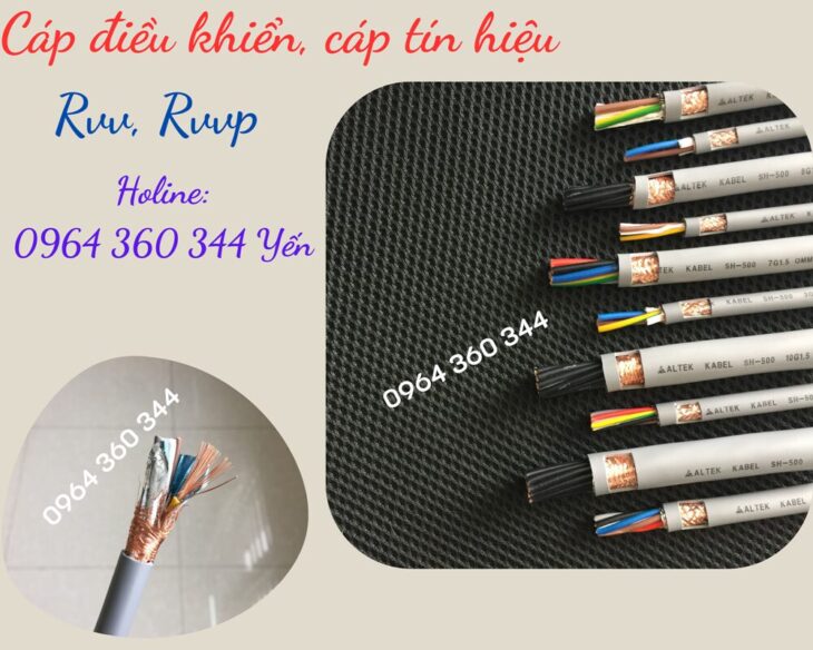 Altek Kabel – Cáp điều khiển, tín hiệu chống nhiễu CT-500/SH-500