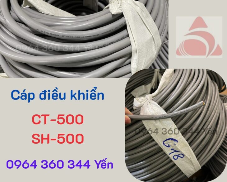 Altek Kabel – Cáp điều khiển, tín hiệu chống nhiễu CT-500/SH-500