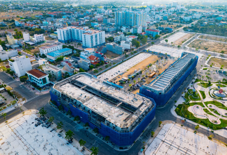 Cần bán nhà phố đường Bùi Thị Xuân – KĐT biển Bình Sơn Ocean Park, có nhà 4 tầng xây sẵn sổ đỏ lâu