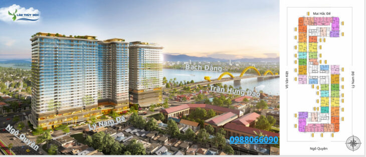 chào bán căn nhà trên Đầu Cầu Rồng Đà Nẵng – Legend City