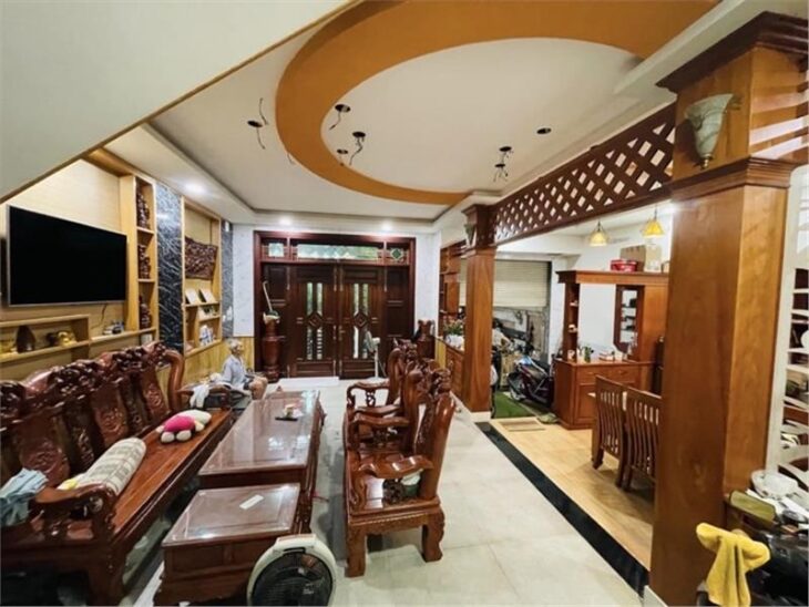 BT6 ???? BIỆT THỰ SANG TRỌNG NGANG 8M – LIÊN KHU 4-5 BHHB GẦN TÂN PHÚ – NỘI THẤT GỖ ĐỎ ĐẶC BIỆT –