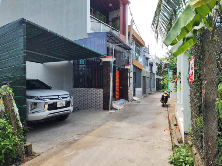 Bán Đất Mỹ Tho 5x27m nở hậu 6.8m Đường oto 7 Chỗ Ngay UBND xã Đạo Thạnh Giá 860tr
